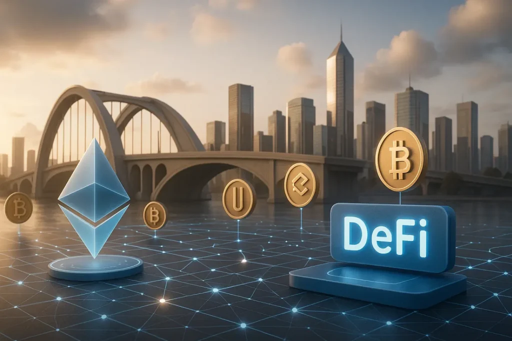 Cross-chain DeFi в 2025: как развиваются мосты и мультисетевые DEX